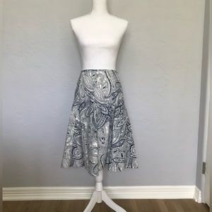 Talbots Paisley Flare Skirt (Spring/Summer)